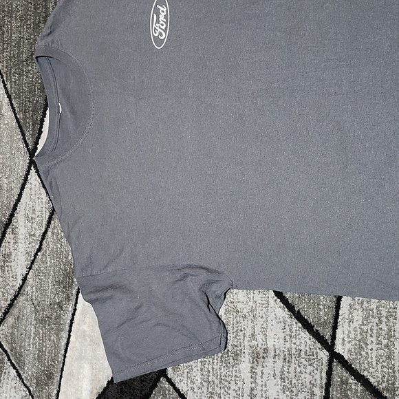 SUNWEAR FORD CREW-NECK CHARCOAL GRAY FLAG GRAPHIC TEE-SHIRT XXL - Picture 5 of 12